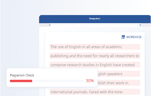 Our Plagiarism Check is Ideal for…